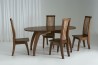 Image and link to Dining table and chairs in Walnut
